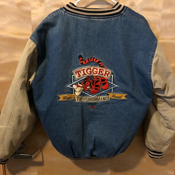 tigger denim jacket